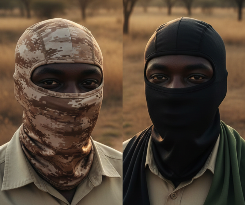 Camouflage Outdoor Balaclava Set – Multi-Color Options